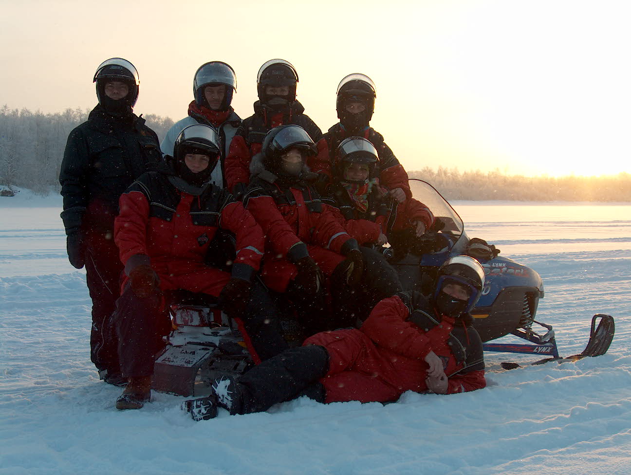 sneeuwscooter lapland