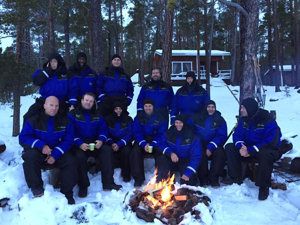 Teamfoto lapland incentive