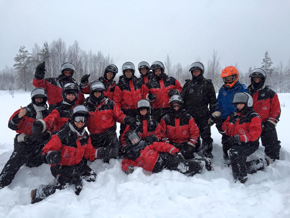 teamfoto lapland incentive