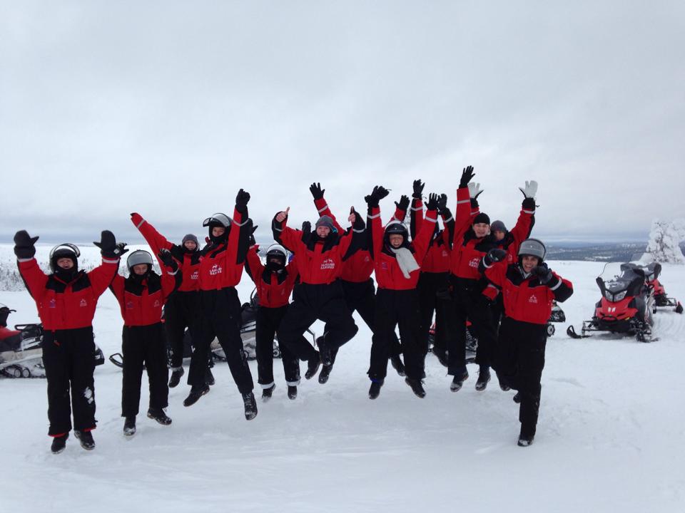 teamfoto lapland incentive